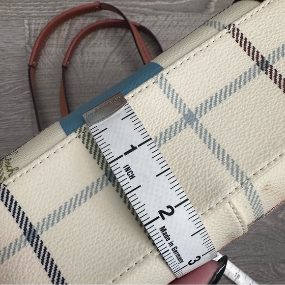 [PZ005] COACH HERITAGE STRIPE GALLERY TOTE HANDBAG IN MULTICOLOUR - Picture 9 of 11
